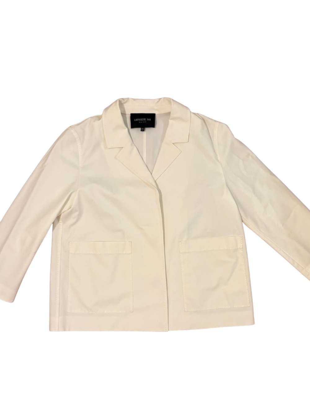 Lafayette 148 Sample White Jacket